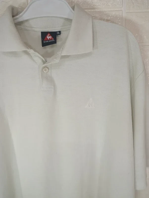 Le Coq Sportif White Polo XXL R312 – photo 2